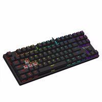Savio Tempest x2 RGB mechanical keyboard, Outemu sarkans
