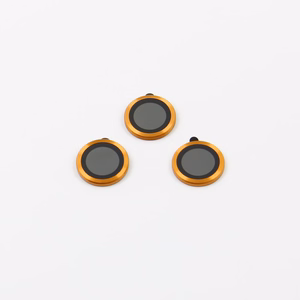 Komplekts of lens glasses for iPhone 17 Pro Max oranžs