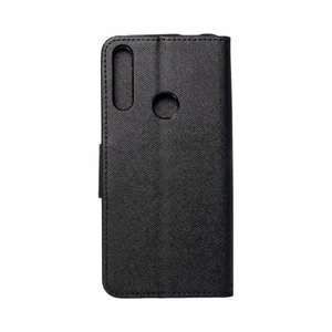 FANCY grāmatas veida viedtālruņa apvalks HUAWEI P Smart Z / Y9 Prime 2019 melns