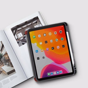 Uniq Transforma Rigor viedtālruņa apvalks iPad Air 10.9 (2020) - sarkans