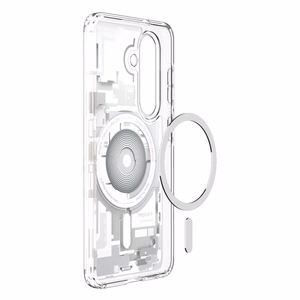 Spigen Ultra Hybrid Mag MagSafe maciņš priekš Samsung Galaxy S26 Zero One balts