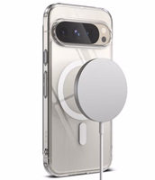 Ringke Fusion Magnētiskais viedtālruņa apvalks Google Pixel 9 / 9 Pro - caurspīdīgs