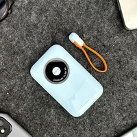 Dudao K21 Mini 10000mAh 22.5W USB-A / USB-C Portatīvais lādētājs (m) - zils