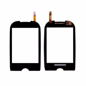 Skārienjūtīgais ekrāns, saderīgs ar Samsung S3650 Corby, melns, augstas kvalitātes