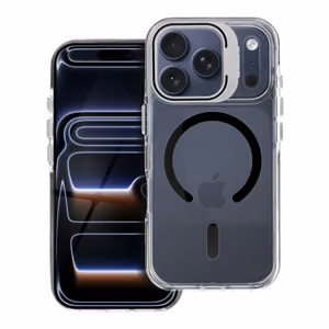 Maciņš LENS MAG COVER saderīgs ar MagSafe priekš IPHONE 15 PRO MAX melns