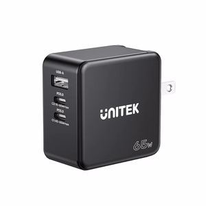 UNITEK P1117B mobilo ierīču lādētājs melns
