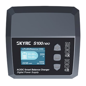 SkyRC S100neo AC/DC viedais lādētājs