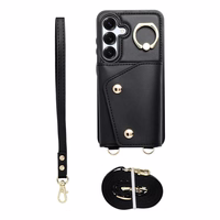 Maciņš WONDER Samsung S25 EDGE melns