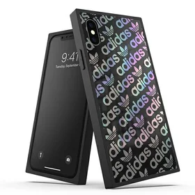 Adidas OR Square viedtālruņa apvalks iPhone X / Xs - melns
