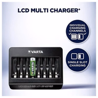 VARTA LCD DAUDZFUNKCIONĀLAIS LĀDĒTĀJS + 57681 (bez baterijām)