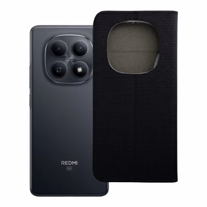 SENSITIVE grāmatiņas maciņš XIAOMI Redmi Note 15 5G melns