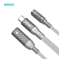 BWOO 2 in 1 Adapter Lightning / Type C to 3.5MM Jack BZ67