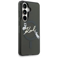 Karl Lagerfeld IML KC Script MagSafe Maciņš for Samsung Galaxy S26 Plus - melns