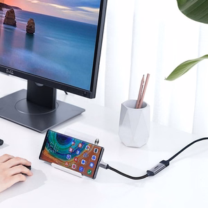 Ugreen USB Type C uz HDMI 2.0 adapteris 4K @ 60 Hz Thunderbolt 3 MacBook / PC pelēks (70444)