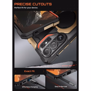 Supcase UB Grip Mag MagSafe futrālis Samsung Galaxy S26 Ultra - Melns un brūns
