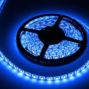 Rebel ūdensizturīga LED lente, 5 m, zila, 300 x 5050, 12 V