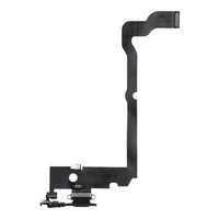 Uzlādes fleksis USB IPHONE XS MAX melns (lietots)