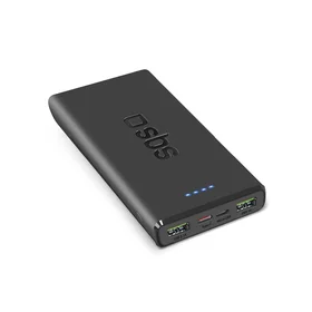 Portatīvais lādētājs SBS TTBB10000FASTPD20K 10000 mAh 20W ar Power Delivery - melna