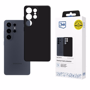 3mk Matt Case Pro maciņš Samsung Galaxy S26 Ultra – matēti melns