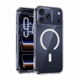 Borofone maciņš BI5 Ice Shield Magnetic Iphone 17 Pro Max caurspīdīgs