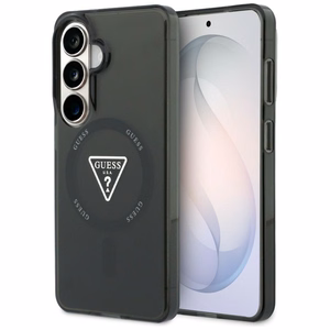 GUESS maciņš for SAMSUNG S26 GUHMS26SHGTMLCGK (Magnetic IML Gradient Triangle) melns