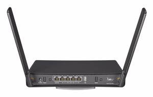 MIKROTIK Wireless Access Point 1200 Mbps IEEE 802.3ac USB 2.0 1 WAN 4x10/100/1000M RBD53IG-5HACD2HND (Wireless Router)