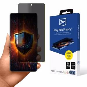 3mk Silky Matt Privacy – privātuma ekrāna aizsargs modelim Asus ROG Phone 9 / 9 Pro / 9 FE