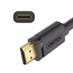UNITEK Y-C138M HDMI kabelis 2 m HDMI Type A (Standard) Melns