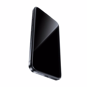 Benks Aizsargstikls Glass Warrior safīra danga LS65 iPhone 16 Pro Max ar plānu malu melns (m)