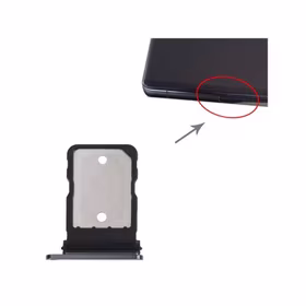 SIM Holder Saderīgs ar Google Pixel 7 SIM holder / Melns