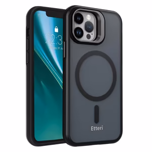Чехол Etteri Morning Fog для iPhone 12 12 Pro 6,1" чёрный