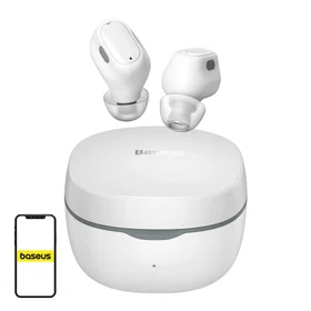 Austiņas TWS Baseus Bowie WM01 (baltas)