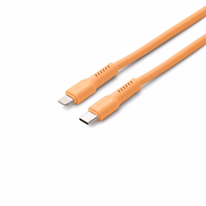 COLORUM kabelis USB-C - Lightning 1,8m 2,4A CK12-CL-14 x persiku Fuzz