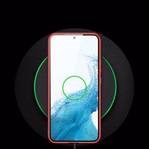 Dux Ducis Yolo elegants apvalks no ekoloģiskās ādas Samsung Galaxy S22 + (S22 Plus) sarkans