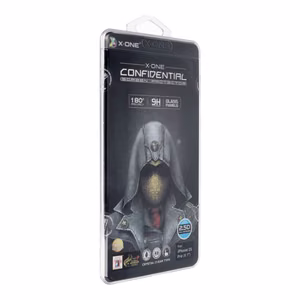 X-ONE Full Cover Extra Strong Privacy - для iPhone 15 Pro (full glue) закалённое стекло 9H