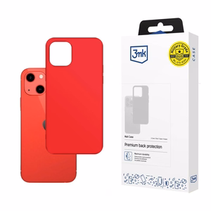 3mk Matt Case for iPhone 13 mini - red