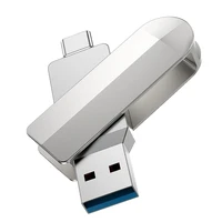 HOCO zibatmiņa USB A + Type C UD10 128GB USB3.0