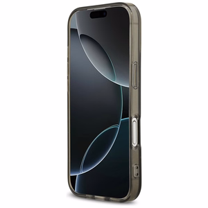 US Polo DH un apakšējās joslas logotips Magnētiskais apvalks iPhone 17 - melns
