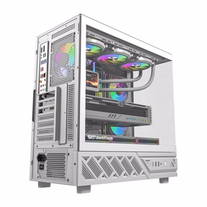 DarkFlash DS950 computer case (white) + 6 fans