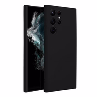 SILIKONA viedtālruņa apvalks SAMSUNG S22 Ultra melns