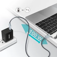 Choetech XCC-1002-GY USB-C - USB-C PD QC kabelis 100W 5A 480Mb/s 1.8 m, pelēks