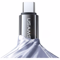 Kabelis USAMS TC Series SJ749 30W USB-C uz Lightning 1,2 m tumšs