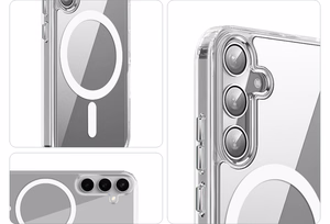 Clear Guard Mag Samsung S24 FE vāks caurspīdīgs