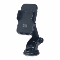 zils STAR Slide Mount Clasic (18-23cm) car turētājs for windshield melns