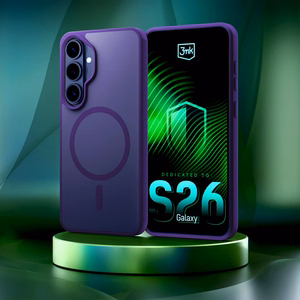 3mk Smoke MagCase violets – tālruņa vāciņš modelim Samsung Galaxy S26+