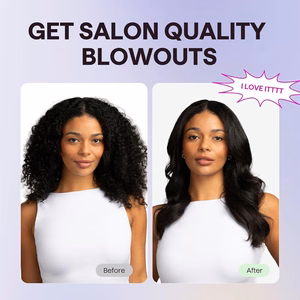 Hair styling comb Wavytalk Blowout Express pink