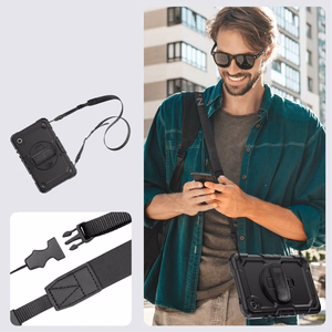 Tech-Protect Solid360 viedtālruņa apvalks Samsung Galaxy Tab A9 8.7 X110 / X115 - melns