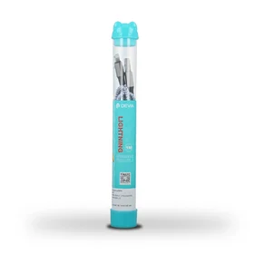 Devia kabelis Vogue USB - Lightning 1,0 m 2,4A caurule