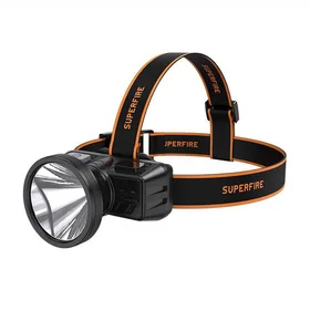 Superfire HL51 galvas lukturītis, 160 lm, micro-USB, 4 režīmi, 300 m