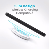 Speck Presidio2 Grip - maciņš Samsung Galaxy S24+ (melns/Slate Grey/balts)